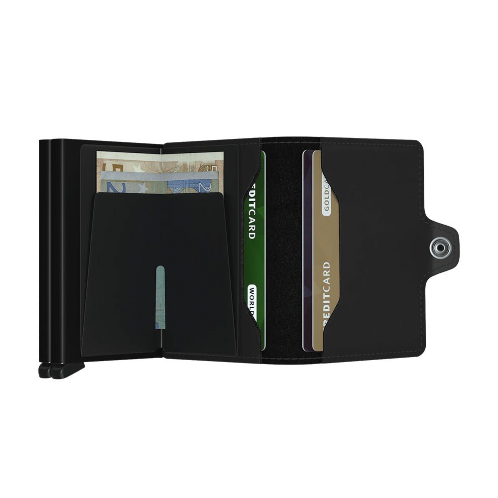 Twinwallet Matte Black