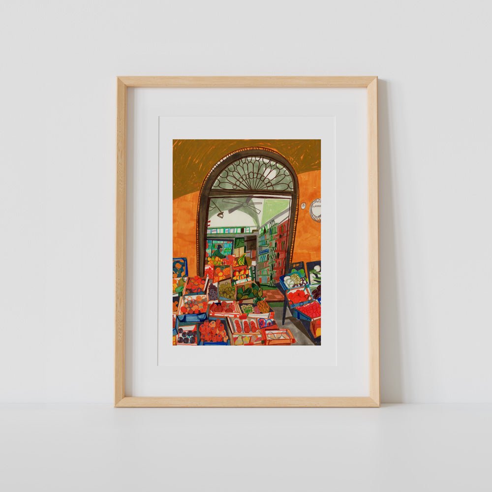 Via Drapperie, Bologna Impresión Giclée