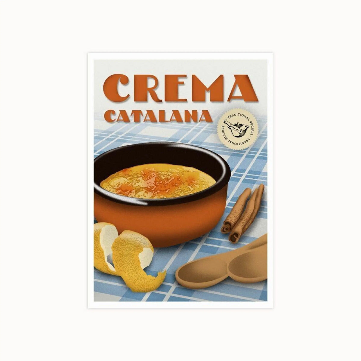 Postal Recetas Tradicionales Españolas