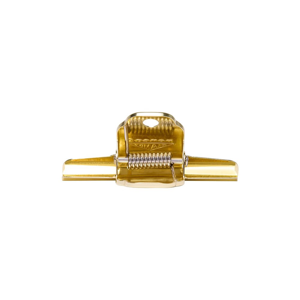 Pince métallisée Clampy S or