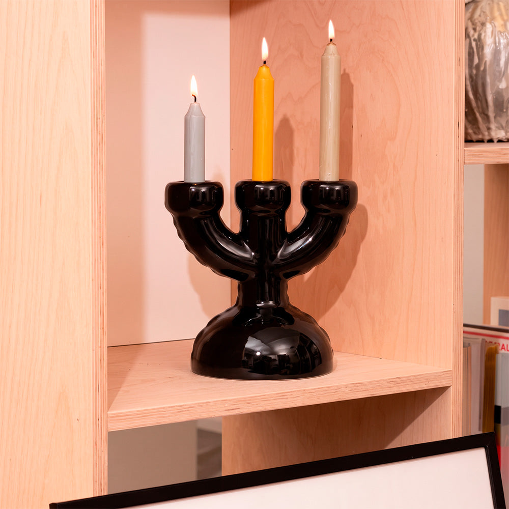 Candelabro Eric Ink Gloss