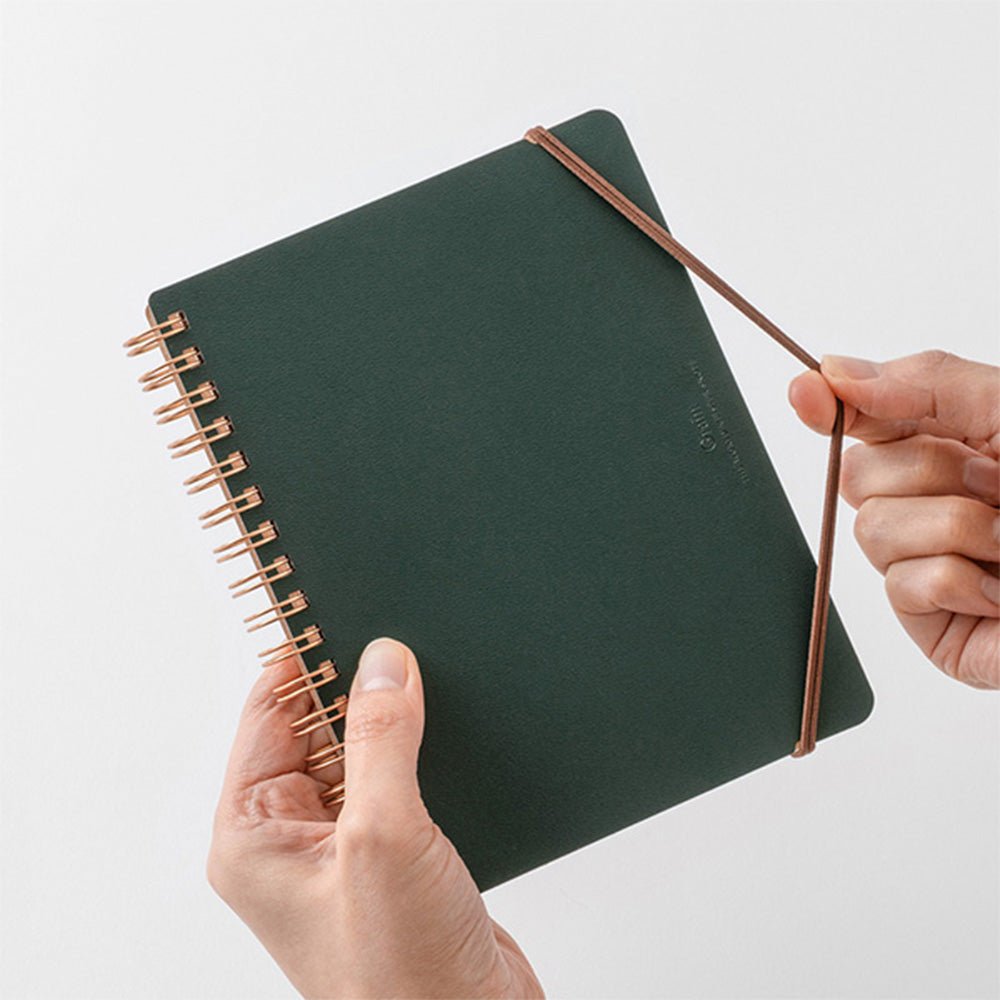 Cuaderno de Anillas WM Grain Variante B6 Verde