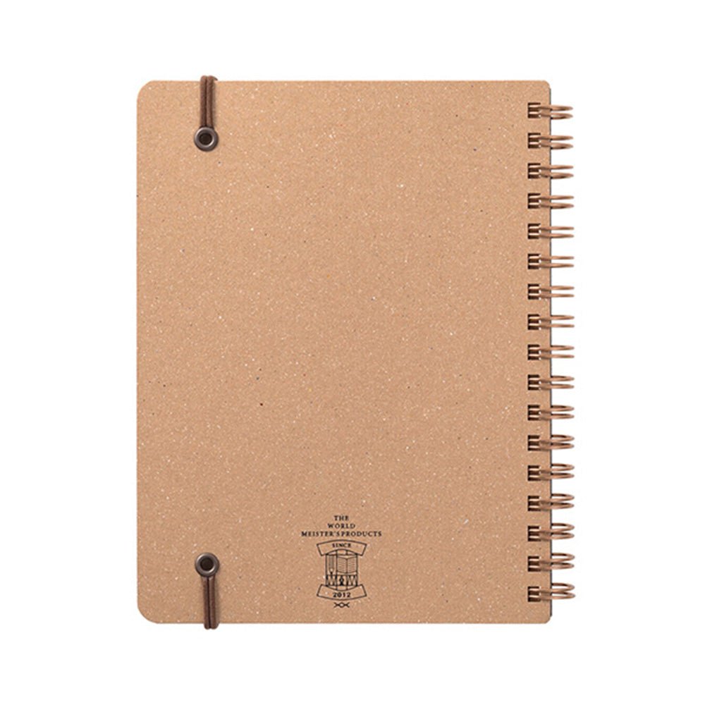 Cuaderno de Anillas WM Grain Variante B6 Verde