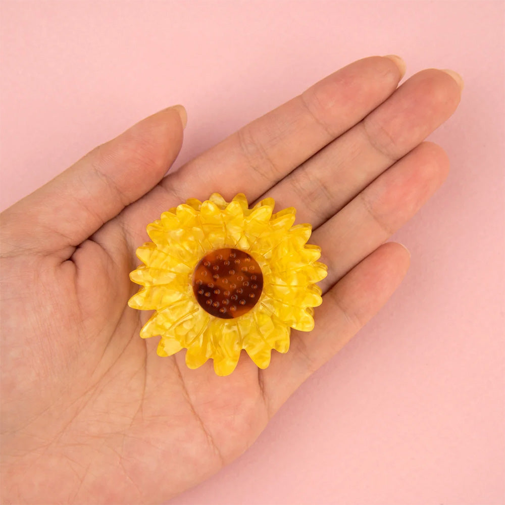 Pinza de Pelo Girasol
