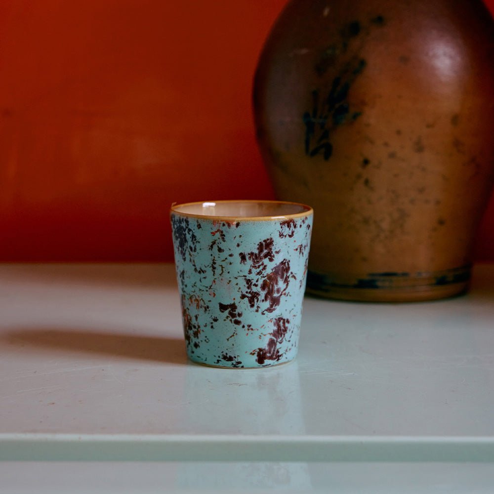 Céramique des années 70 : Mugs à Café - Surréaliste (lot de 6)