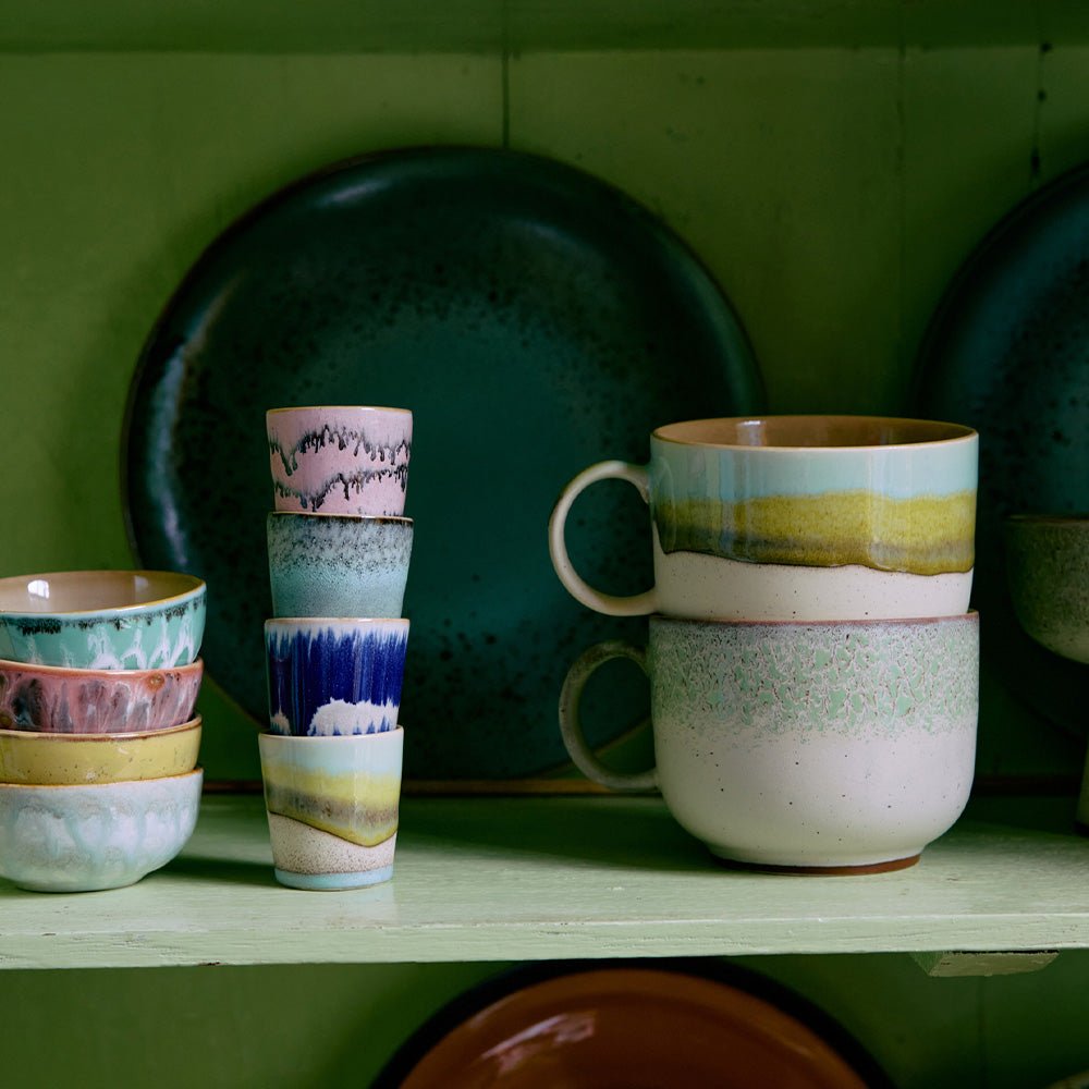 70s Ceramics: Tasses à thé - Neo (lot de 2)