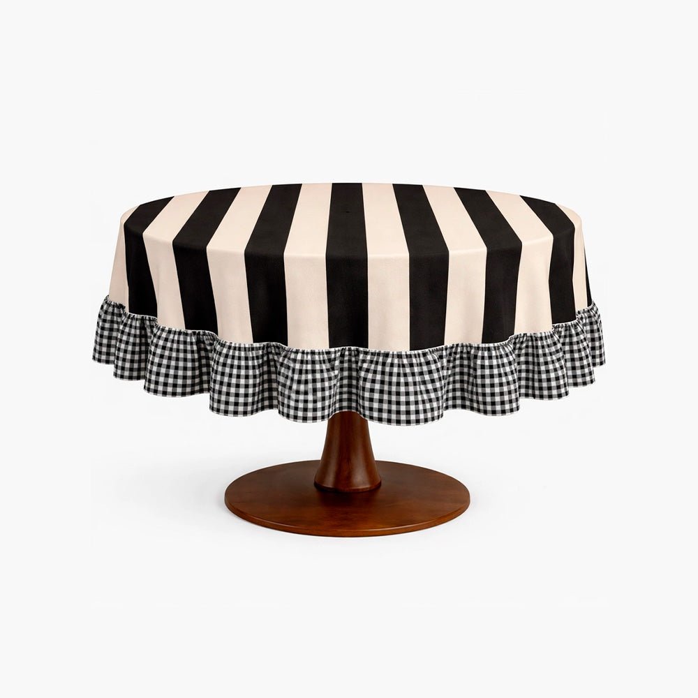 Mantel Redondo Ruffle
