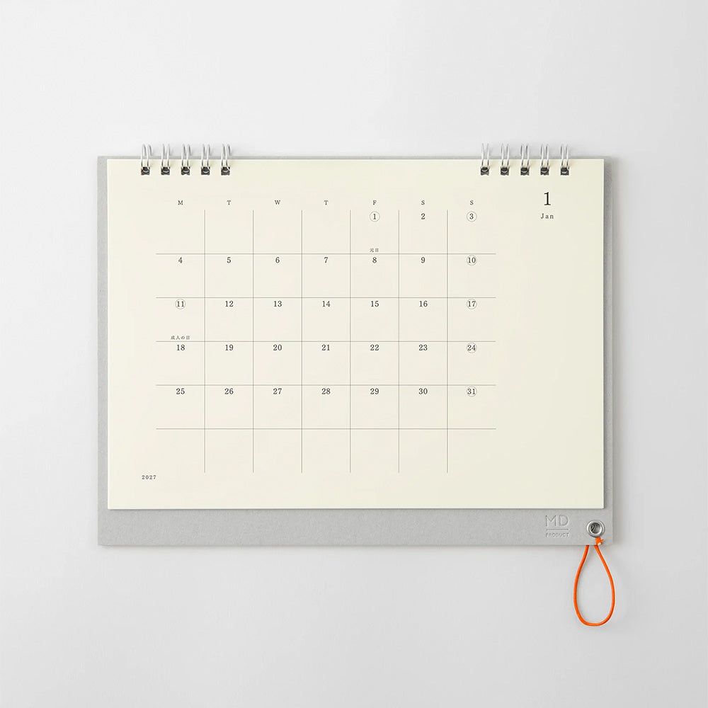 MD Monthly Desk Calendar 2027