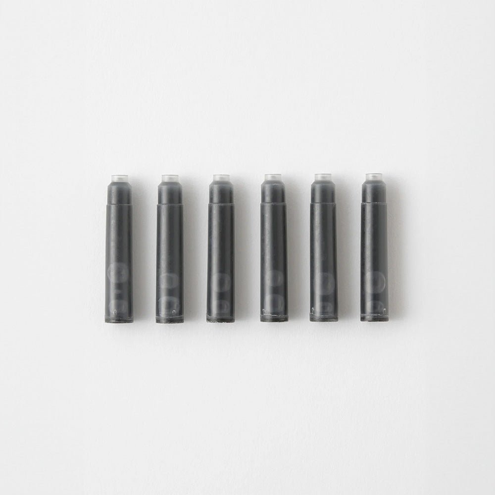 Cartouche MD pour stylo plume MD noire (lot de 6)