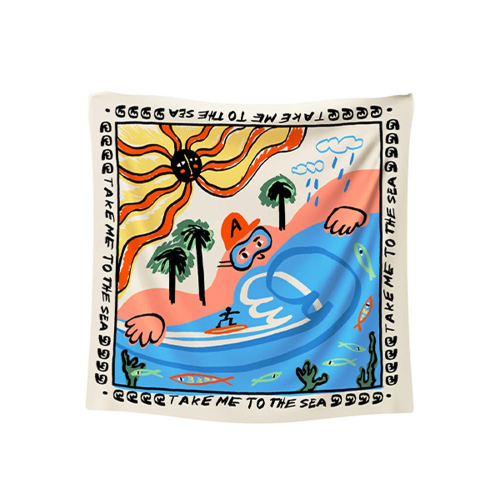 Foulard Emmène-moi à la mer