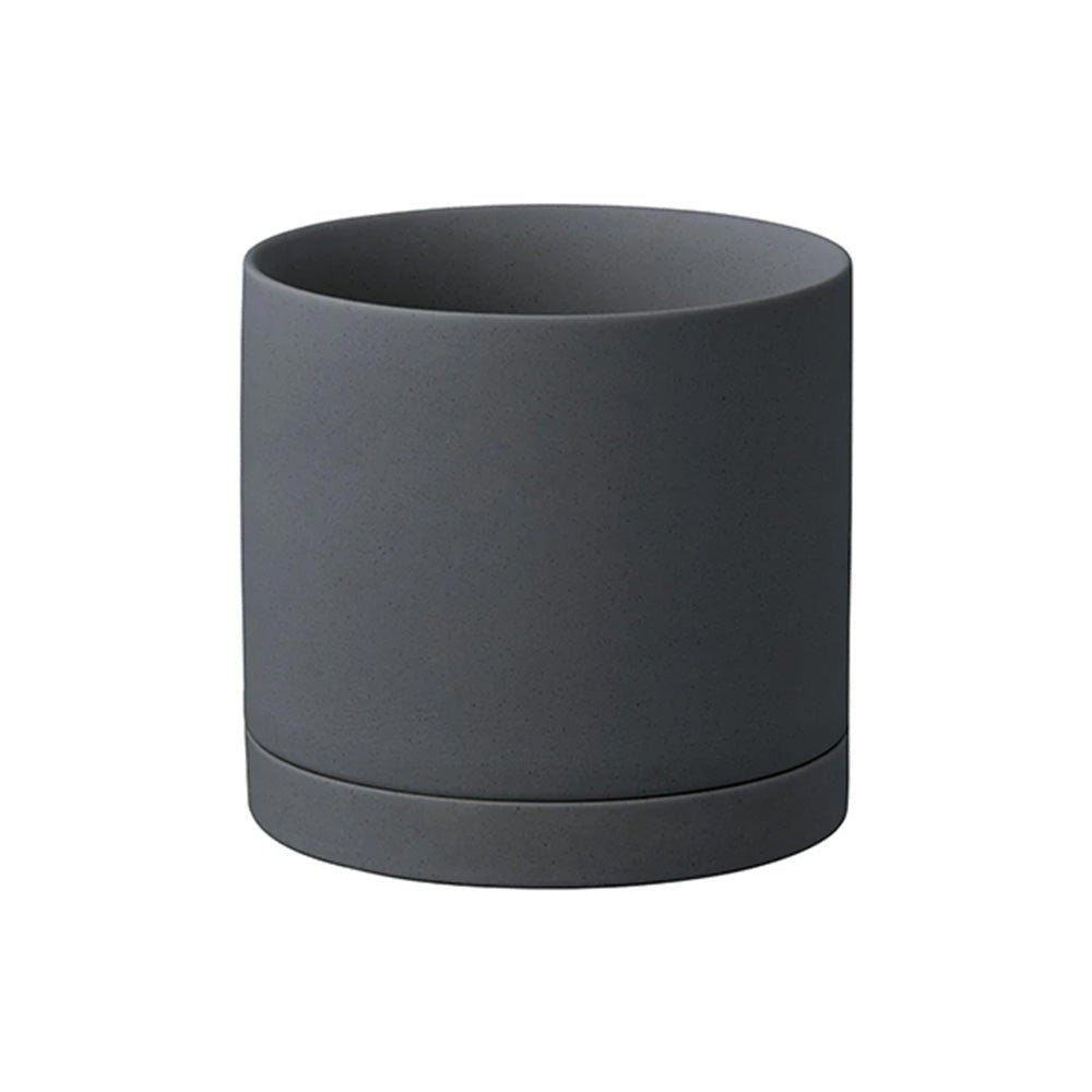 Plant Pot 191 - 170 x 160 mm Dark Gray
