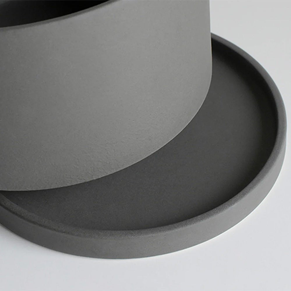 Plant Pot 191 - 170 x 160 mm Earth Gray