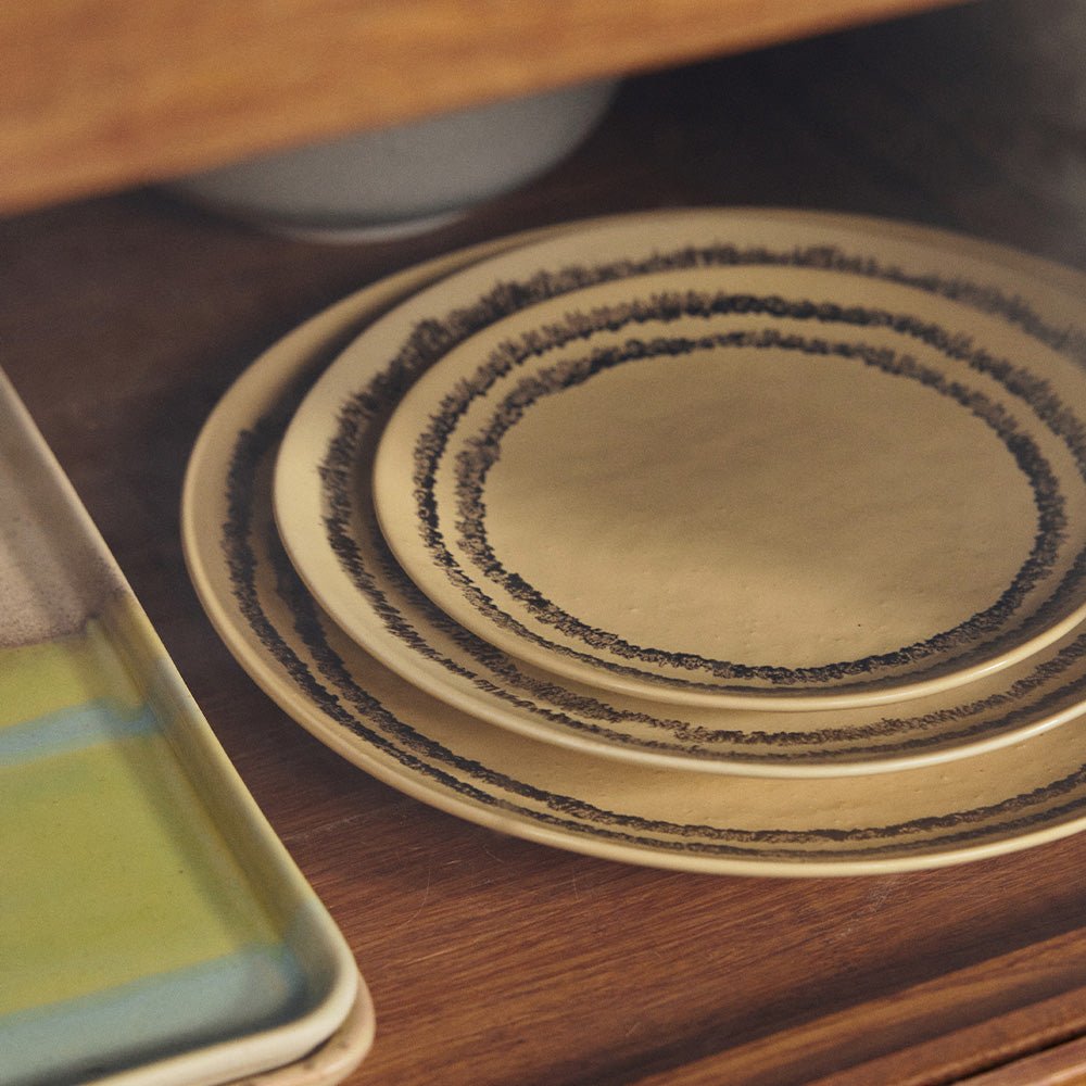 70s Ceramics: Dinner Plate - Vanilla