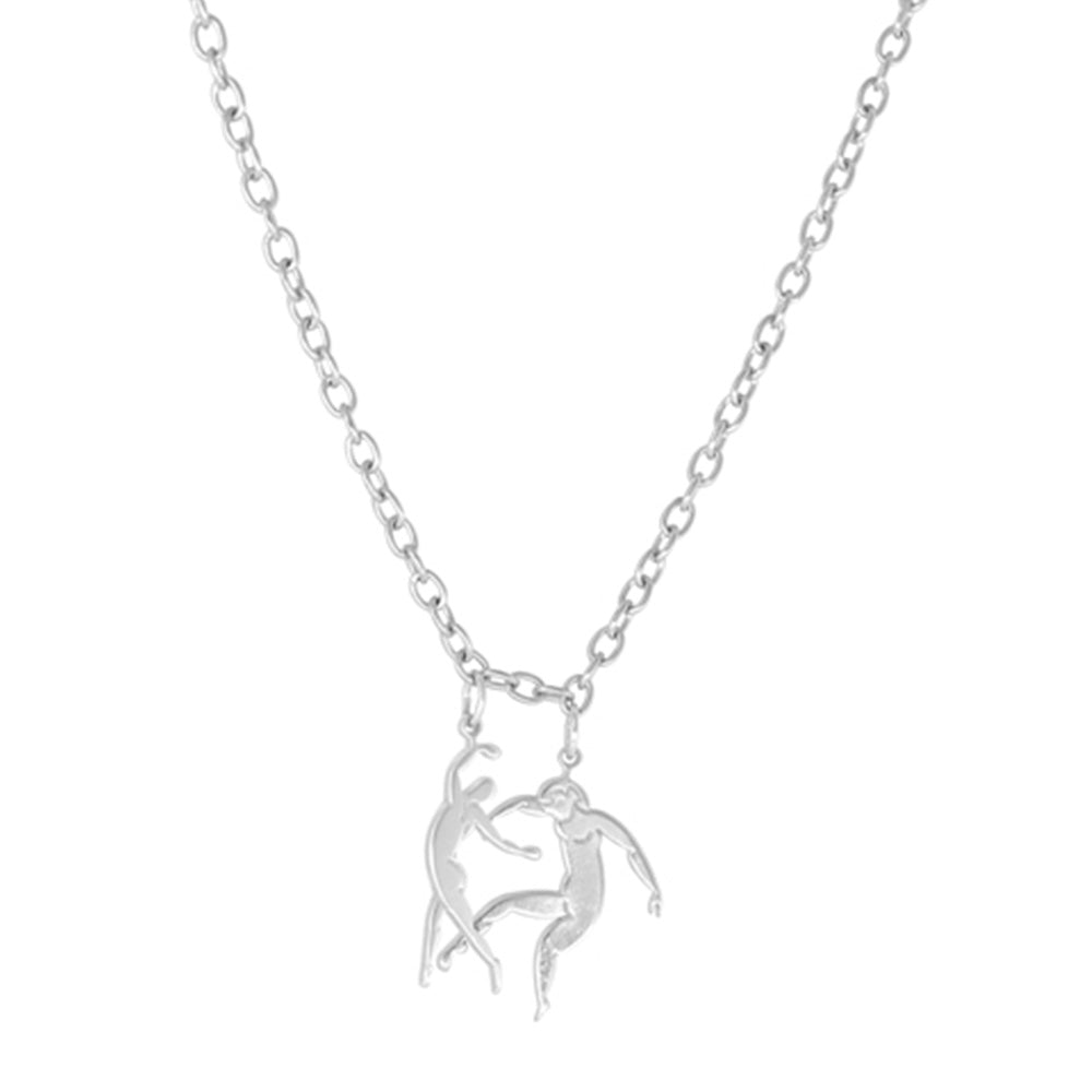 Collar Together Grande Plata