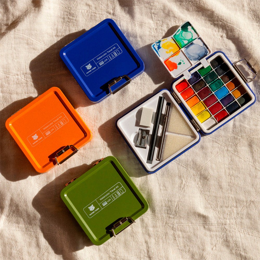 Kit d'aquarelle de voyage Naranjo