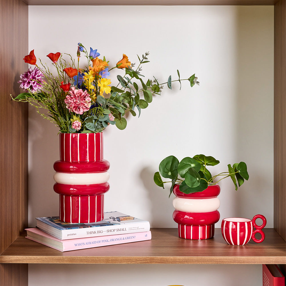 Vase Zafira - Rayures Dansantes
