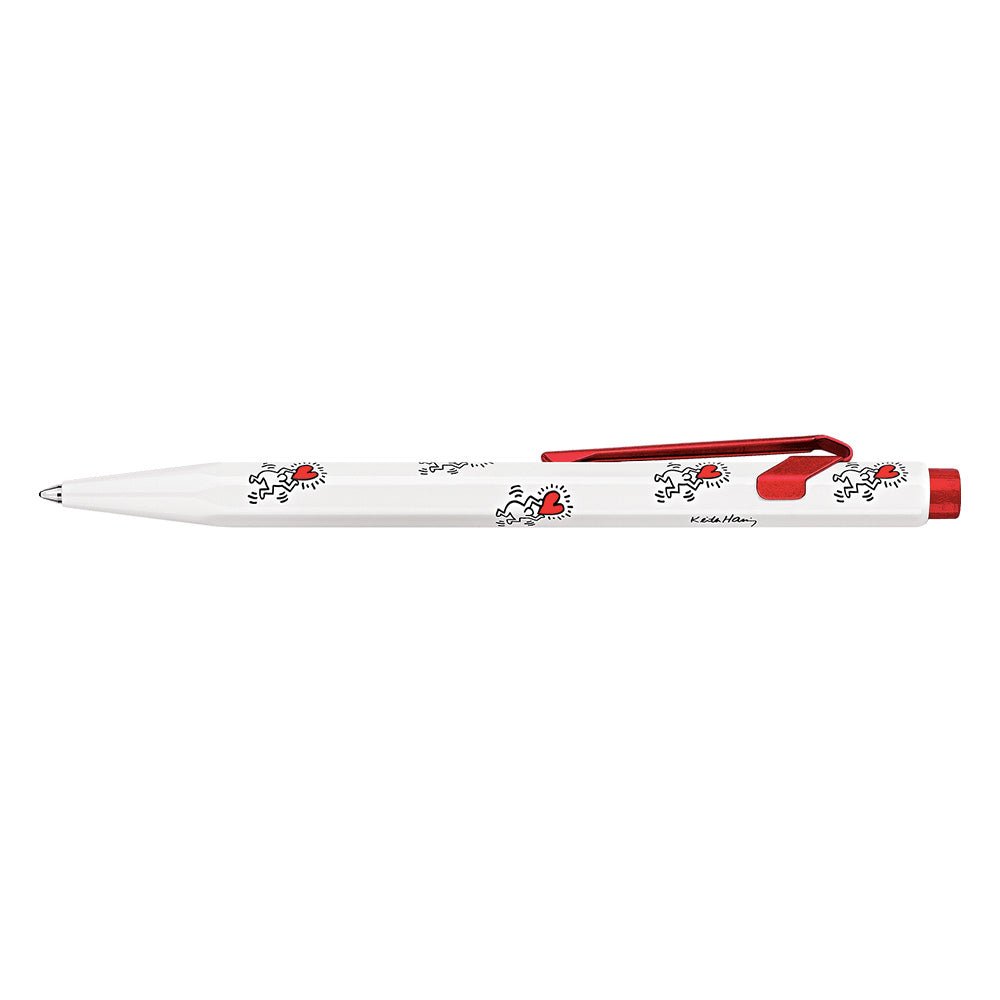 Bolígrafo 849  KEITH HARING Blanco Edición Especial