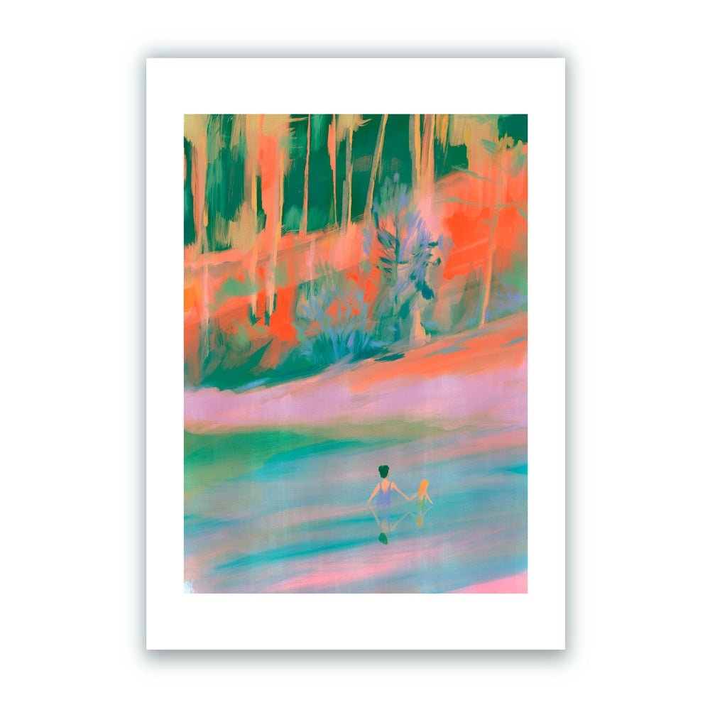 Impression giclée de la chanson d'août