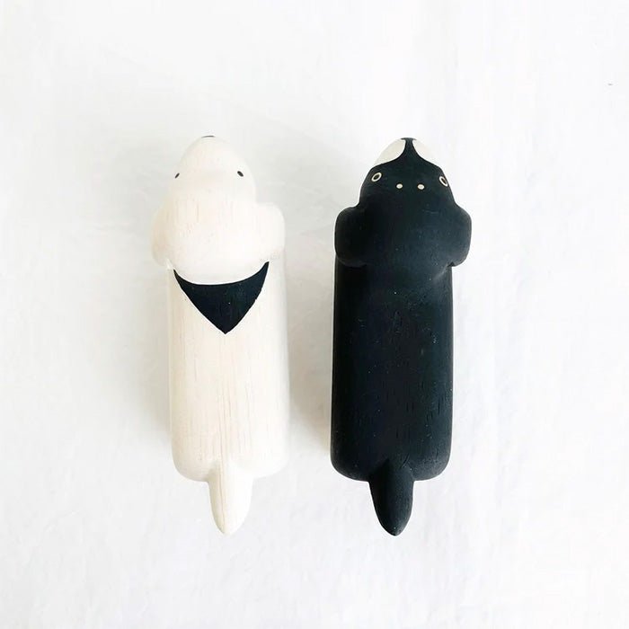 Dachshund Animal de Madera Pole Pole