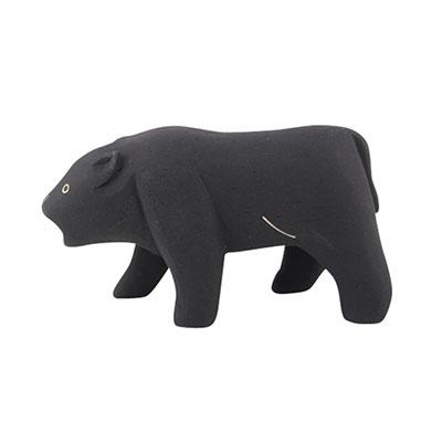 Pantera Negra Animal de Madera Pole Pole