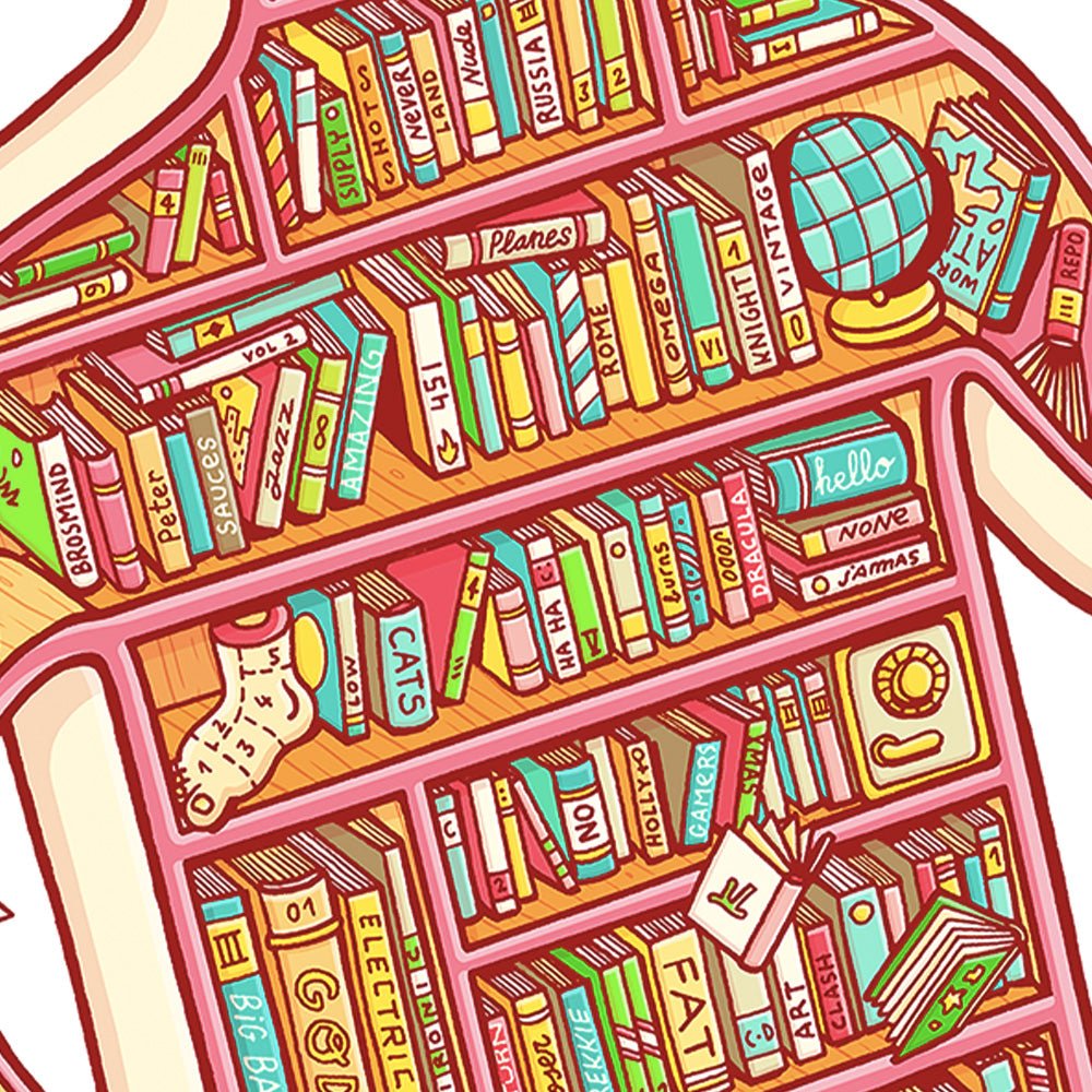 Books Impresión Giclée