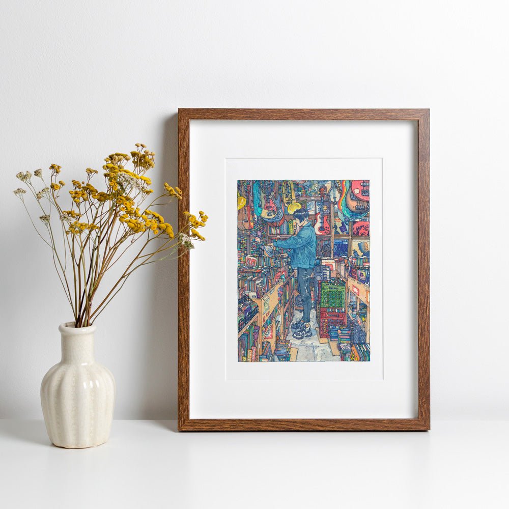 Cantaloop Giclée Print A4