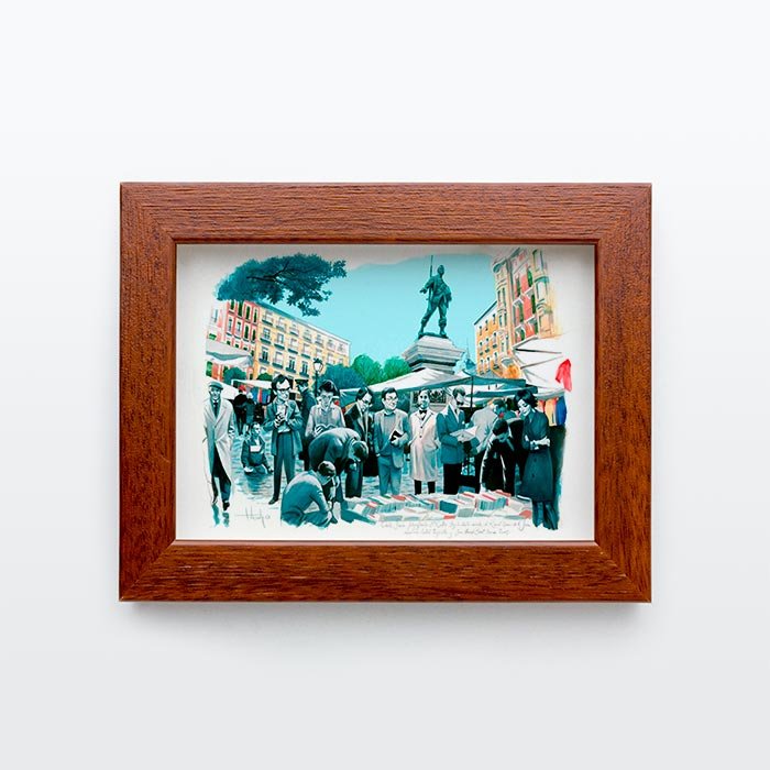 Plaza de Cascorro El Rastro Giclée Print