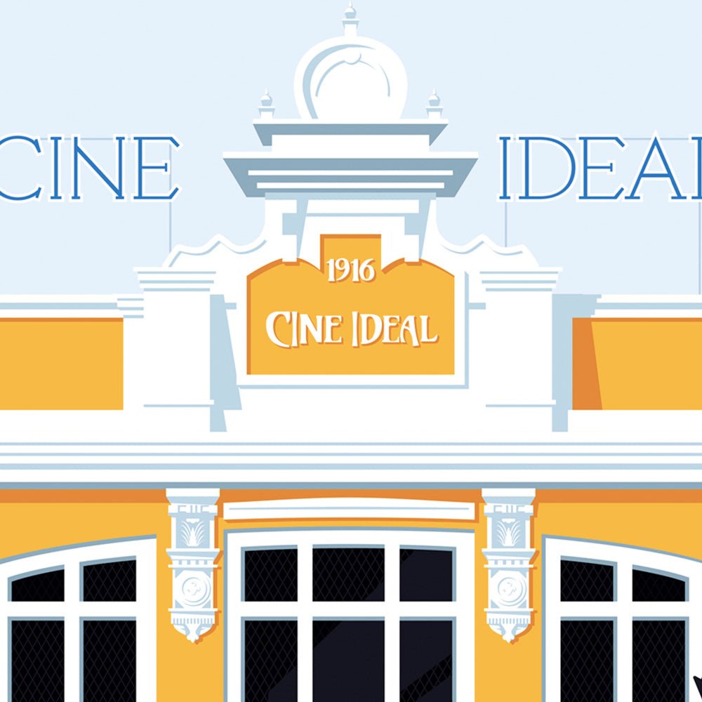 Cines Ideal Impresión Giclée