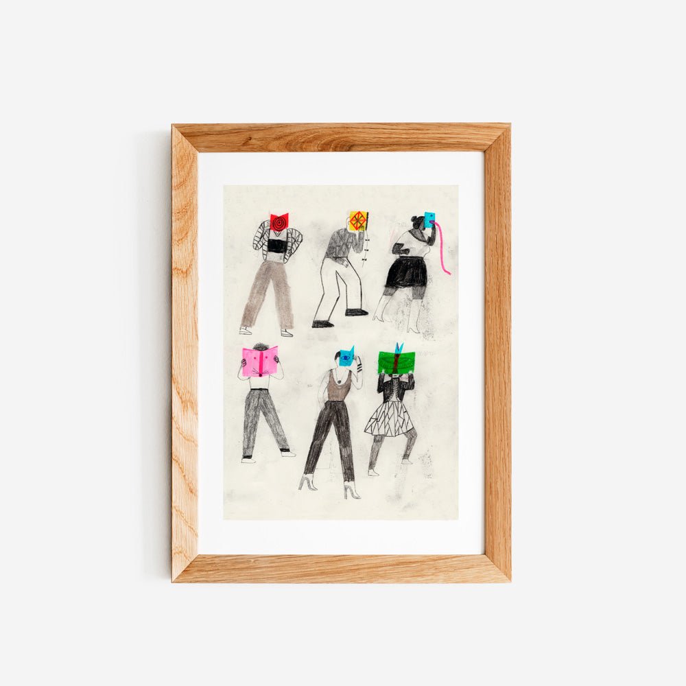 Cool Books Club 2 Impresión Giclée