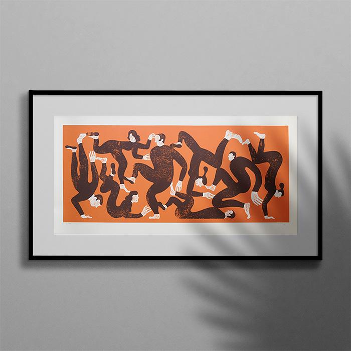 Dance 1 Serigrafía Edición Limitada