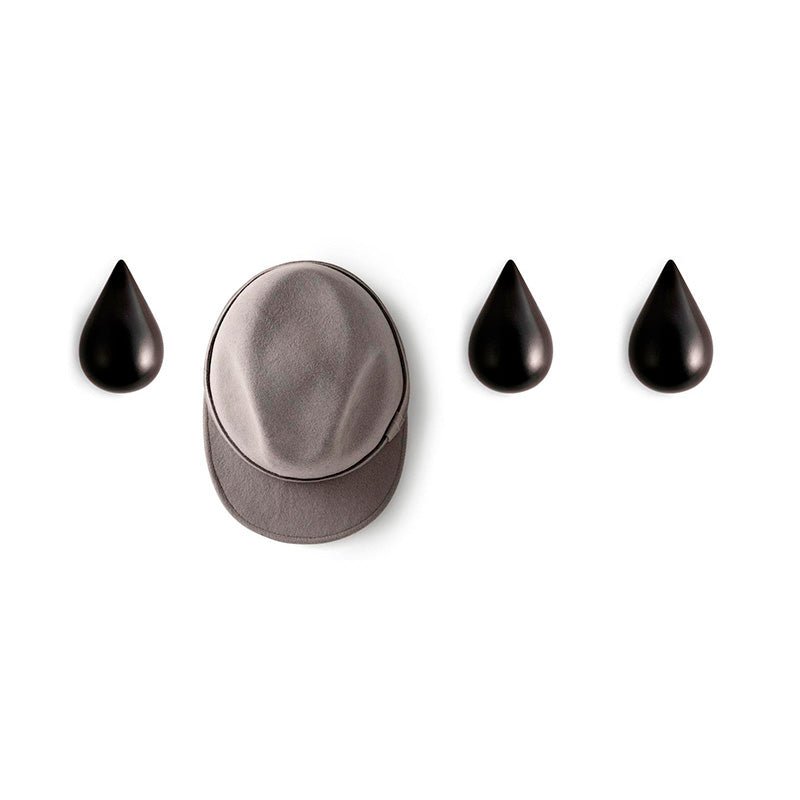 Dropit Hooks Large Black (Set de 2)