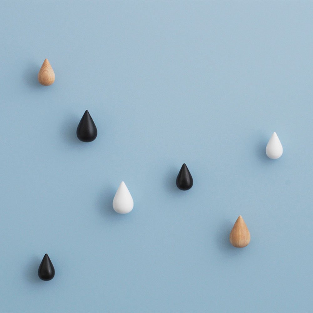 Dropit Hooks Small White (Set de 2)