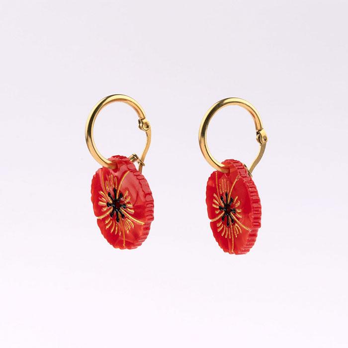 Poppies Earrings