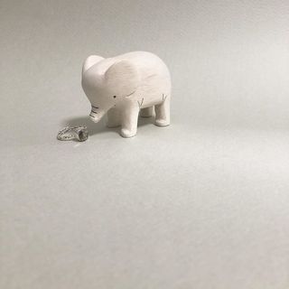 Elefante Animal de Madera Pole Pole