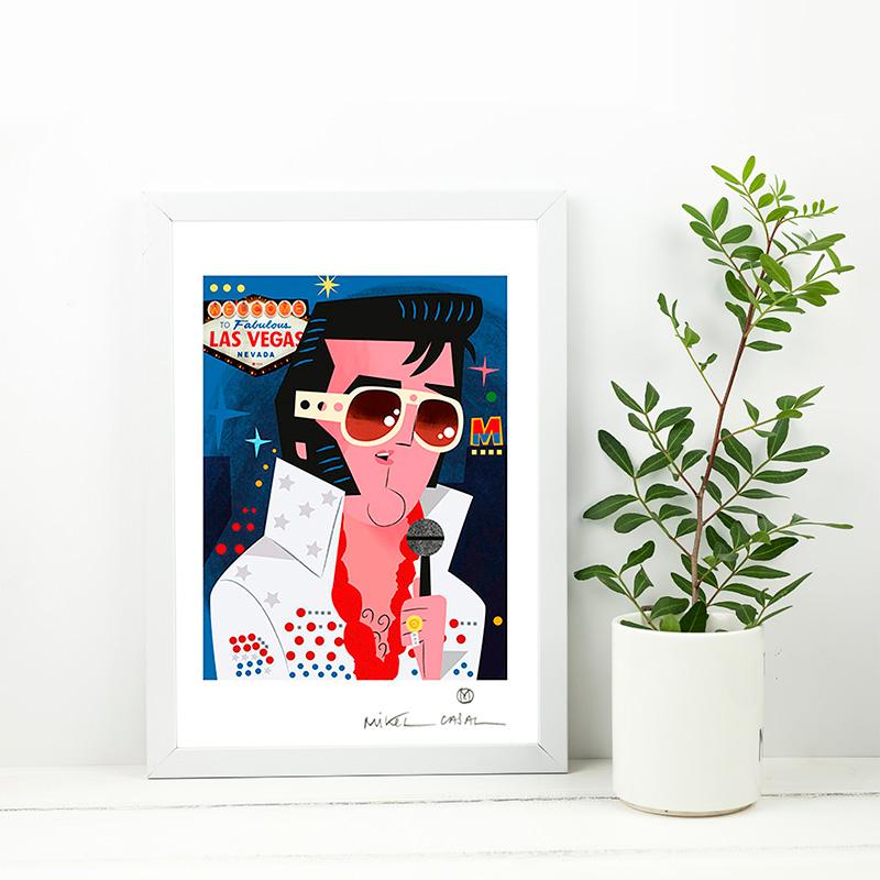 Elvis Impresión Giclée