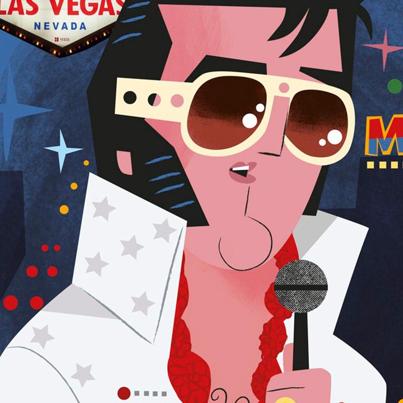 Elvis Impresión Giclée