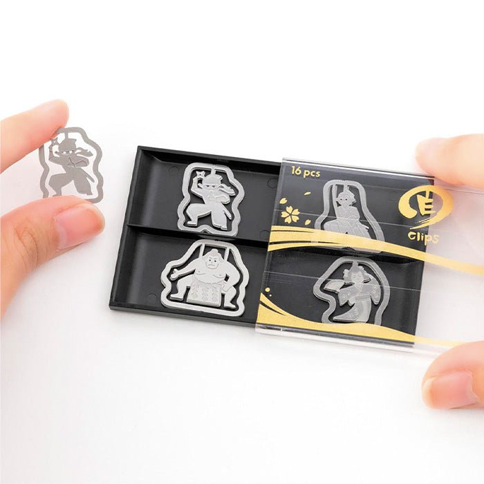 Etching Clips Japanese People