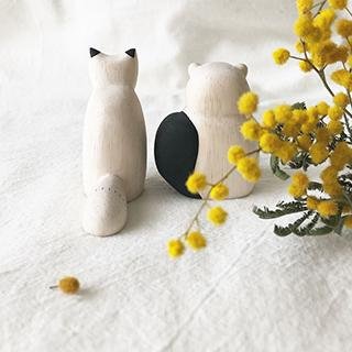 Pole Pole Wooden Animal Fox