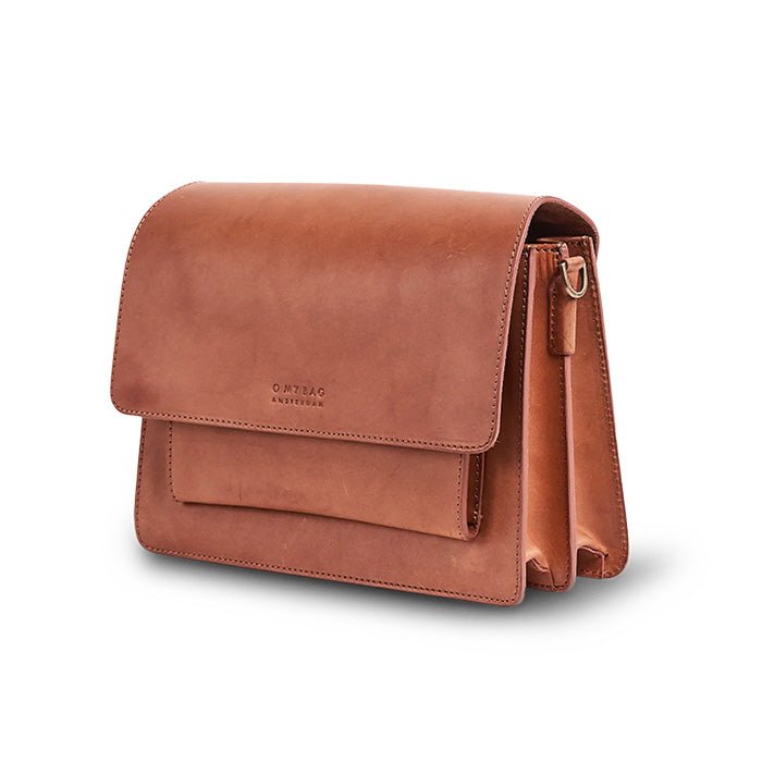 Bolso Harper Clásico Coñac (Correas Cuero)