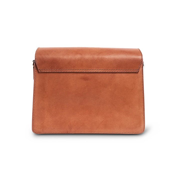 Bolso Harper Clásico Coñac (Correas Cuero)