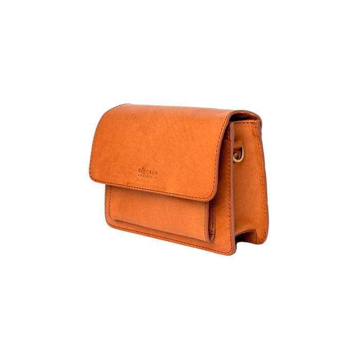 Mini sac Harper Classic Cognac (lanières en cuir)