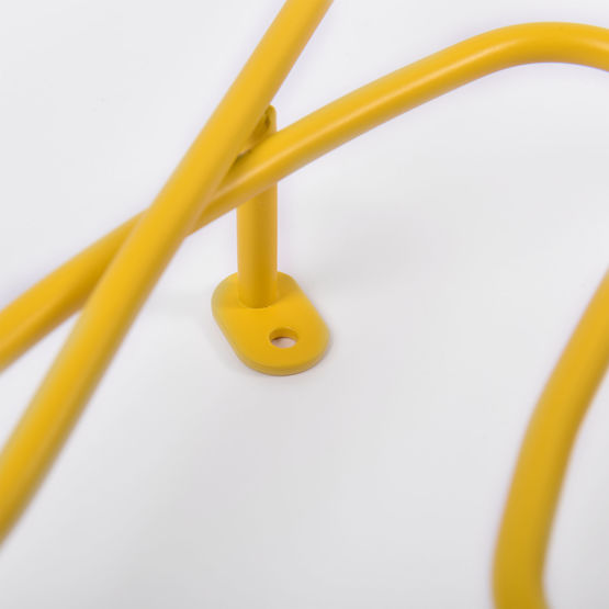 Porte-manteau jaune Hello