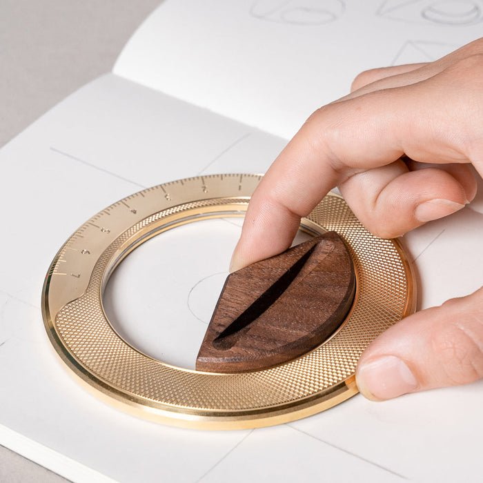 Iris Brass and Steel Drawing Compass