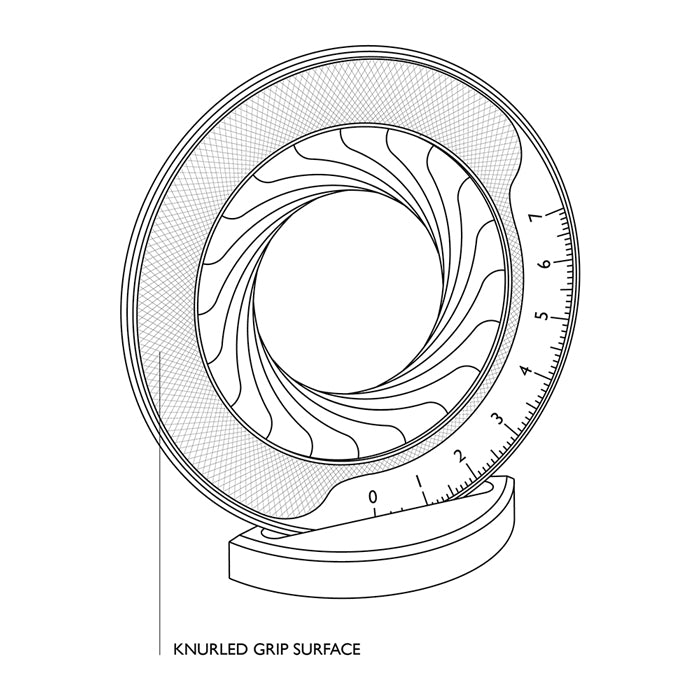 Iris Brass and Steel Drawing Compass