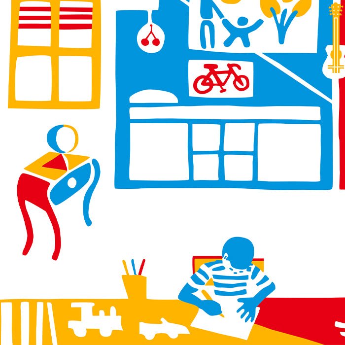 La Habitación de Olmo Impresión Giclée (exclusivo online)
