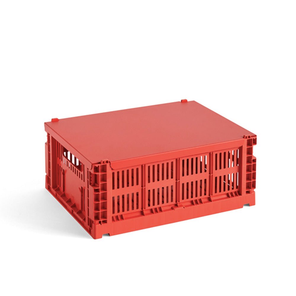 Couvercle pour boîtes Color Crate M Rouge
