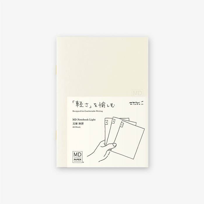 MD Notebook Ligero A6 Liso (set de 3)