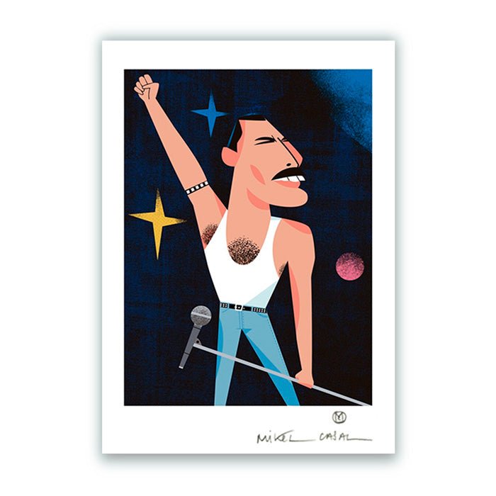 Freddie Mercury Impresión Giclée