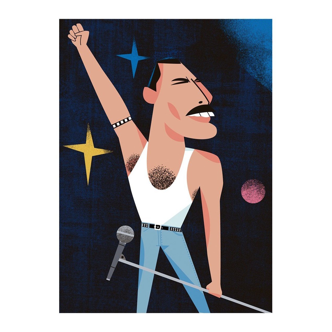 Freddie Mercury Impresión Giclée