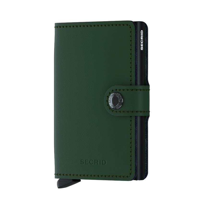 Miniwallet Matte Green - Black